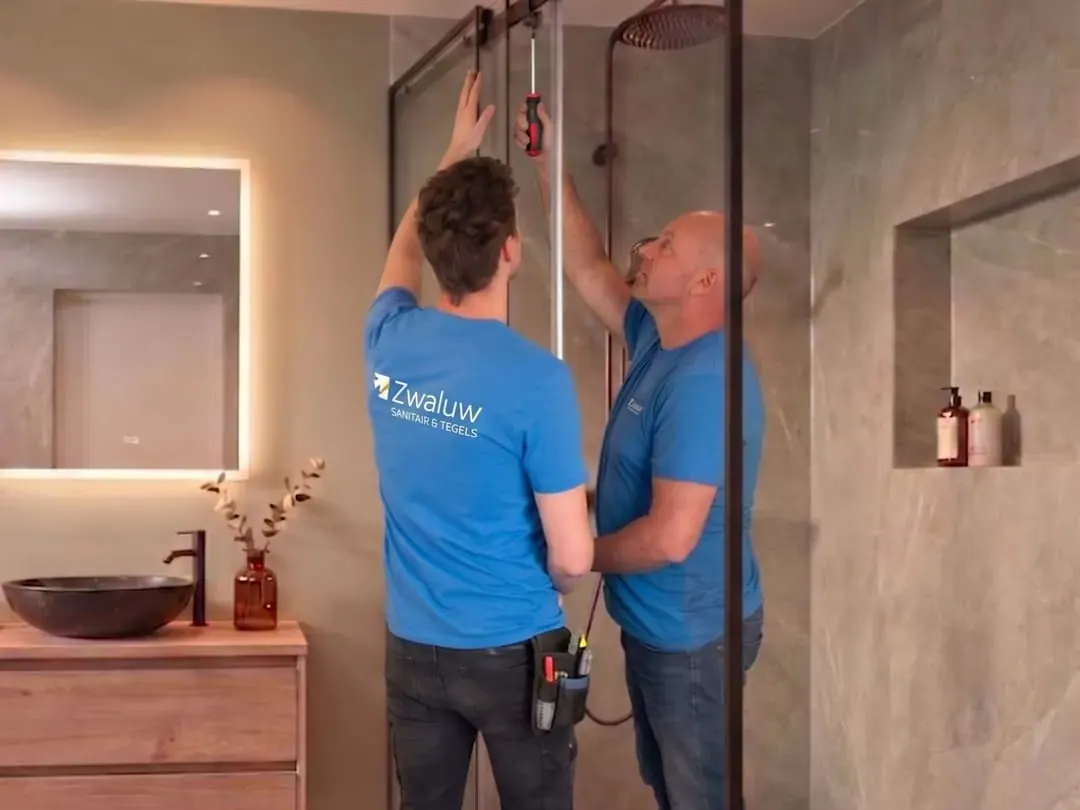 Eigen monteurs aan het werk